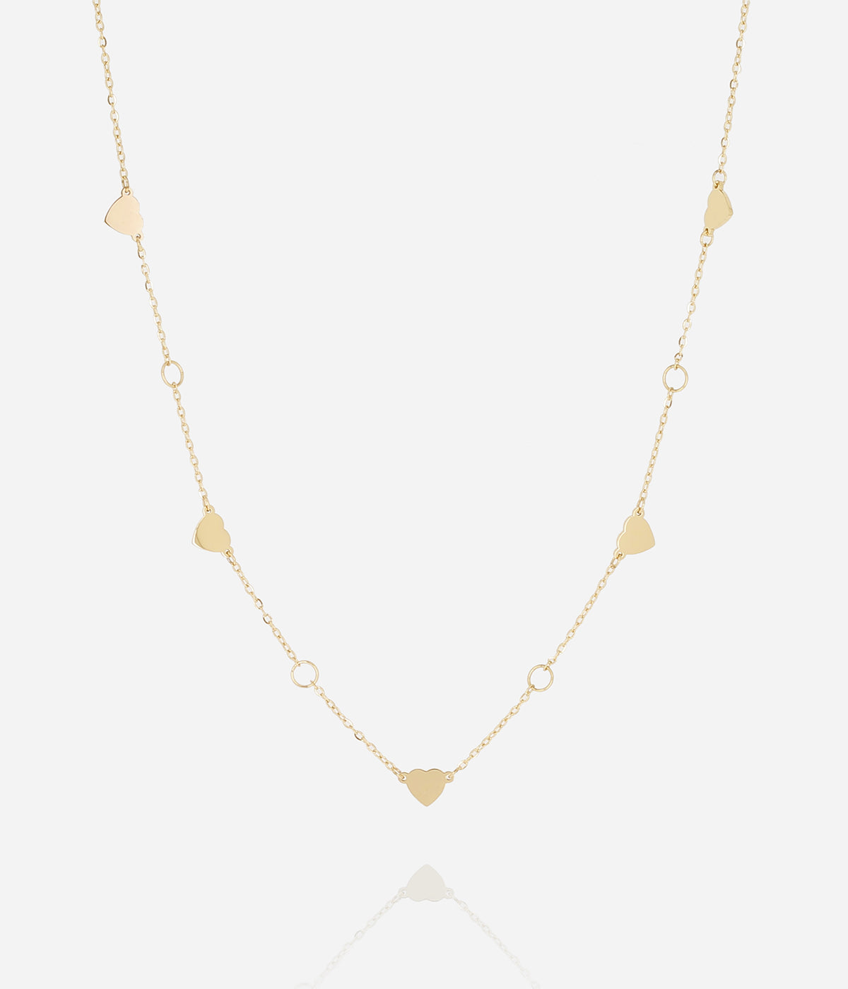 Collier Aphaia (Acier doré)