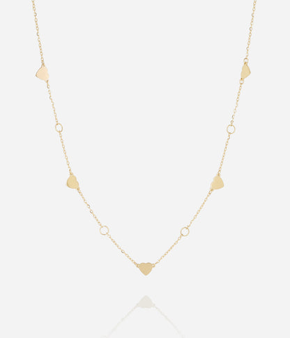 Collier Aphaia (Acier doré)