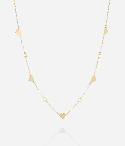 Collier Aphaia (Acier doré)