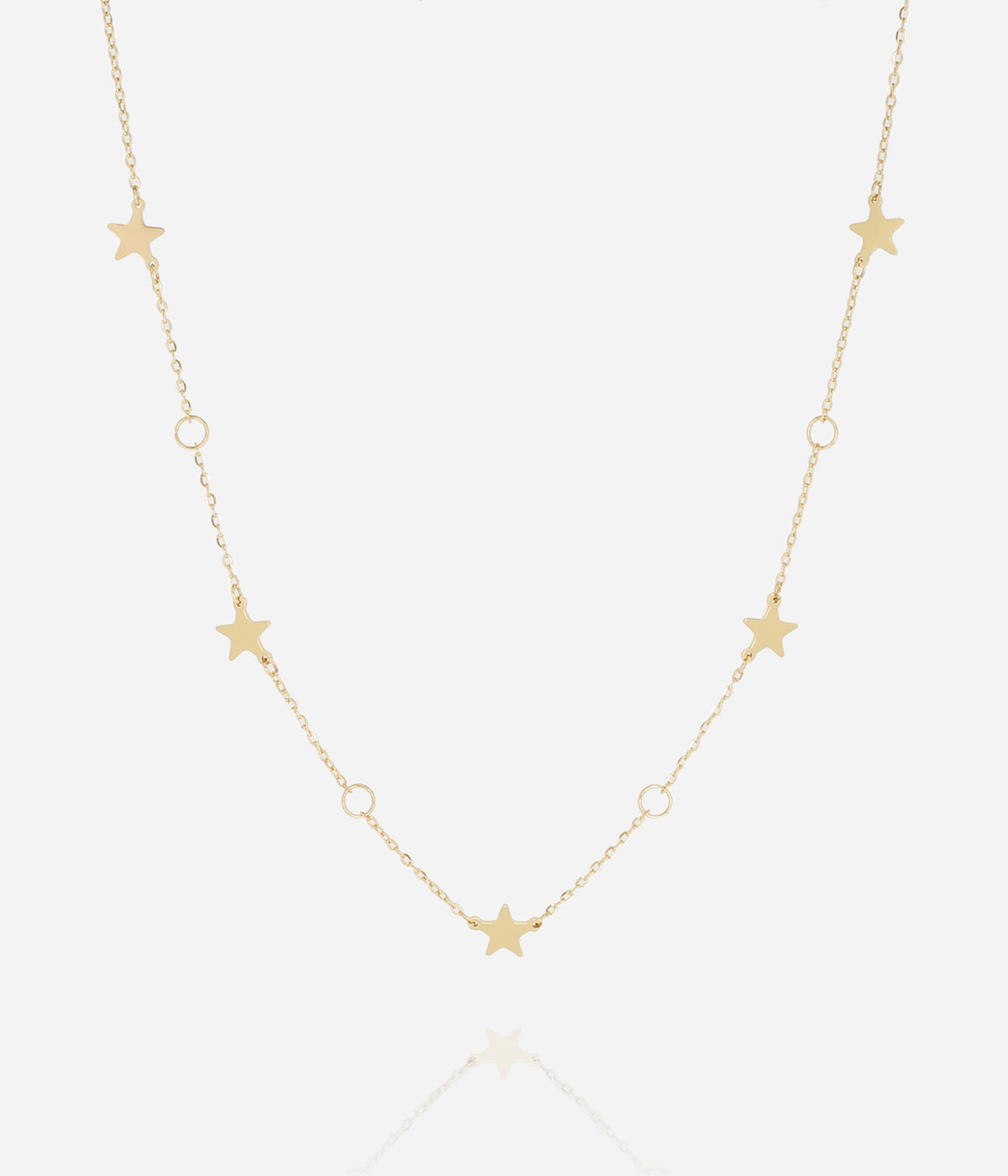 Collier Salma (Acier doré)