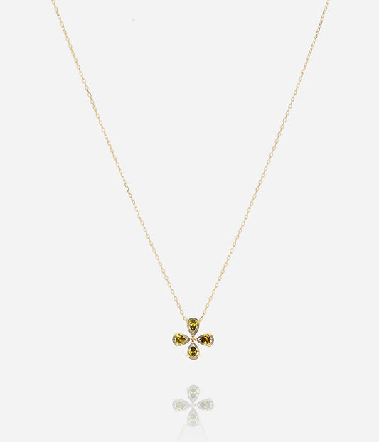 Collier Estial (Acier doré)