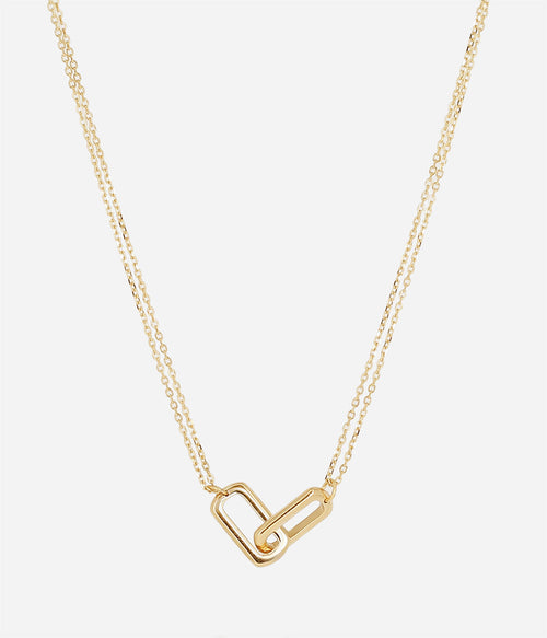 Collier Gamma (Acier doré)