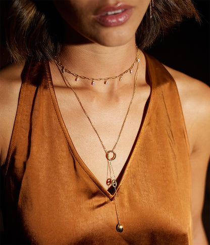 Collier Flunt (Acier doré)