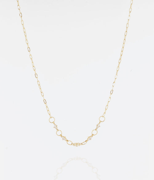 Collier Deneba (Acier doré)