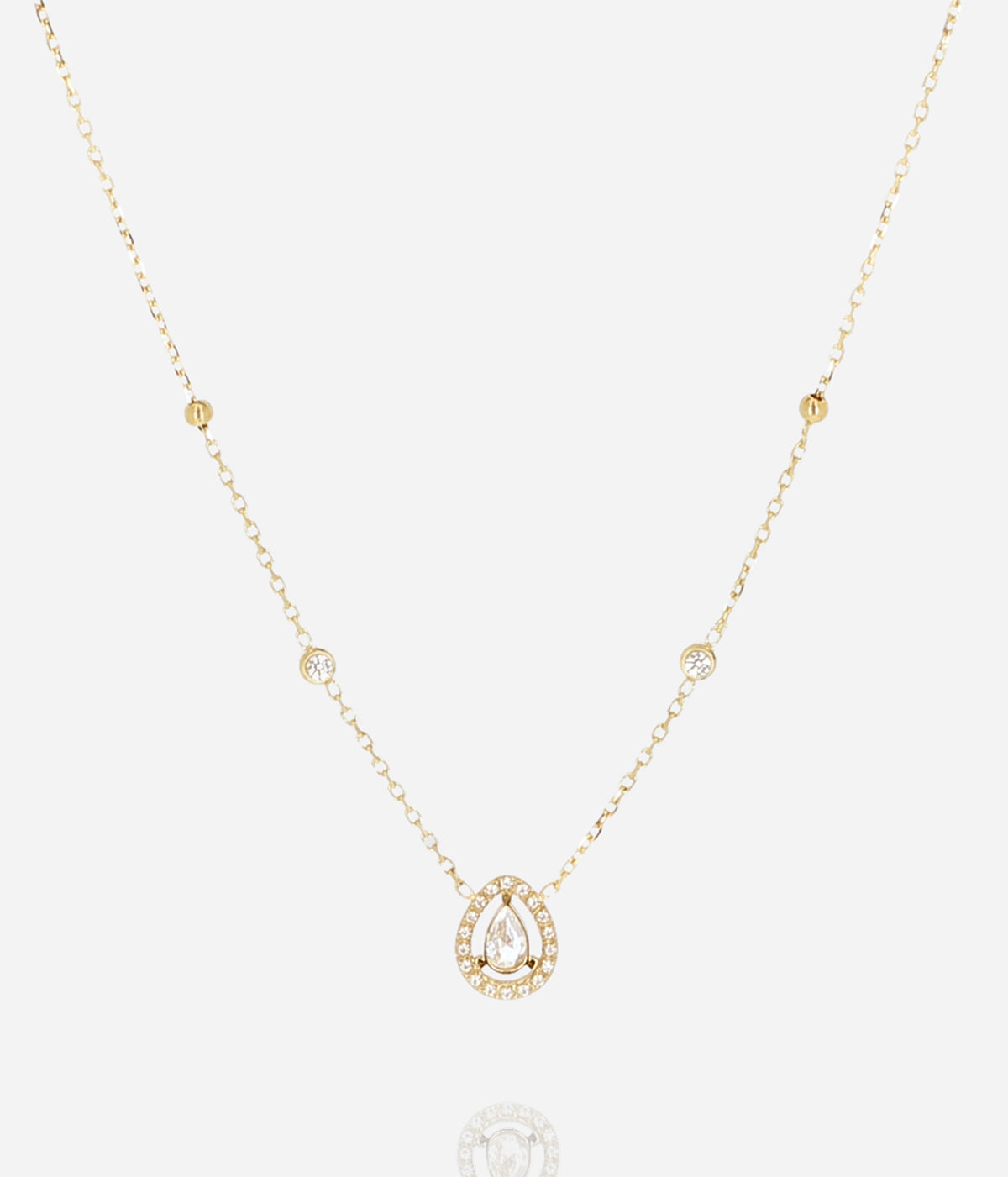 Collier Dalna (Acier doré)
