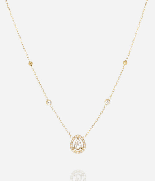 Collier Dalna (Acier doré)