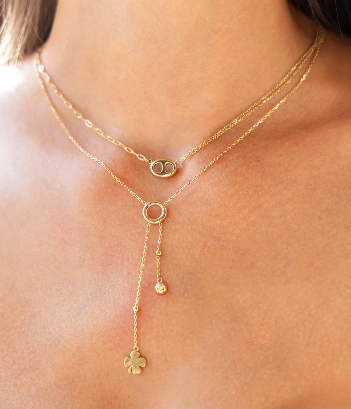 Collier Flint (Acier doré)