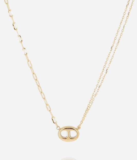 Collier Flint (Acier doré)