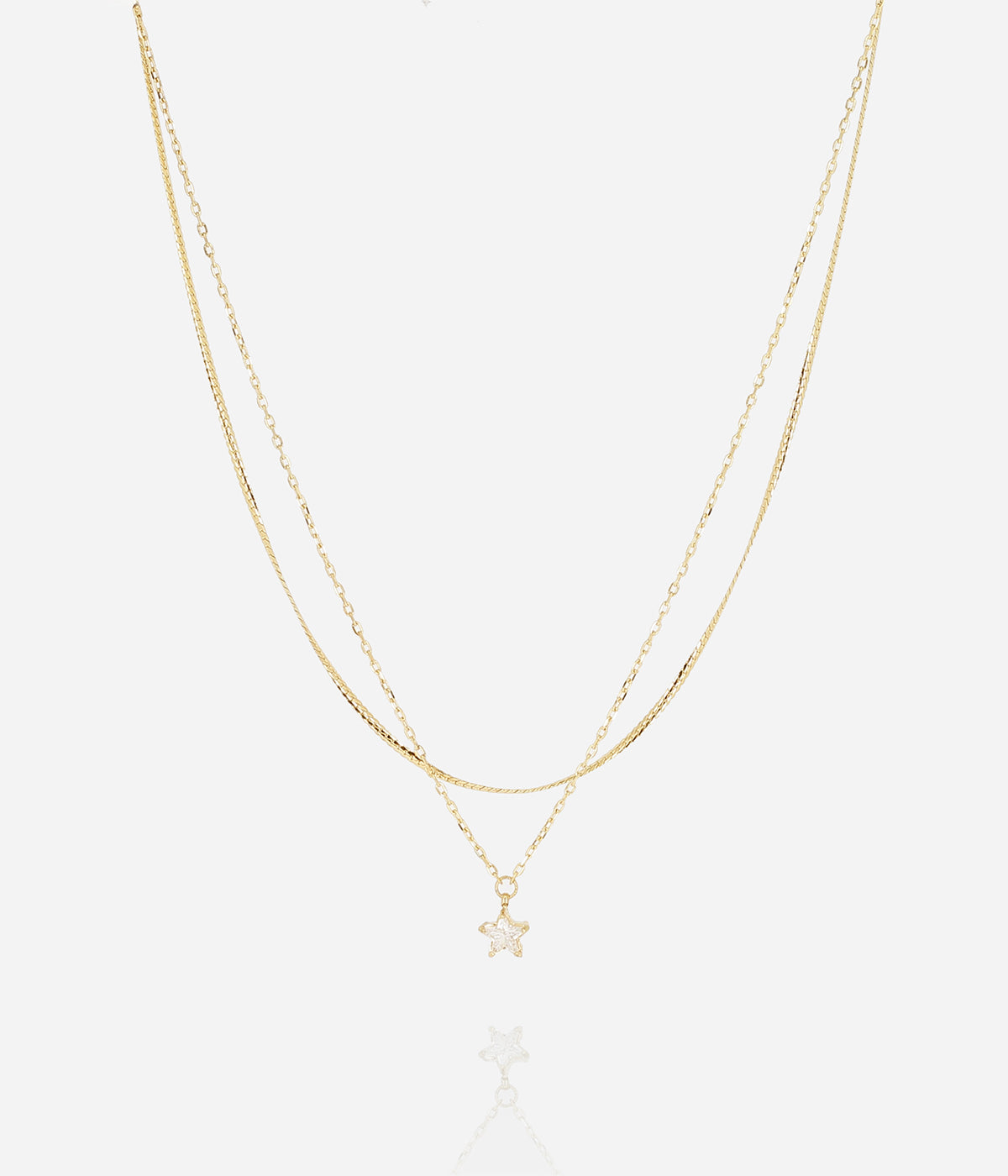 Collier Alee (Acier doré)
