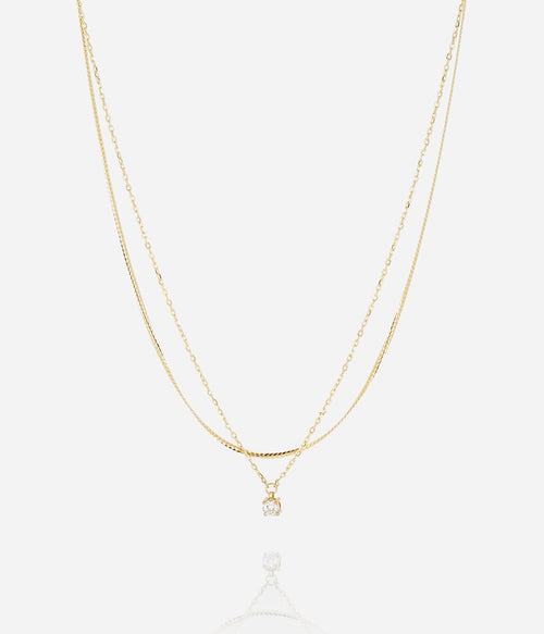 Collier Thaumas (Acier doré)