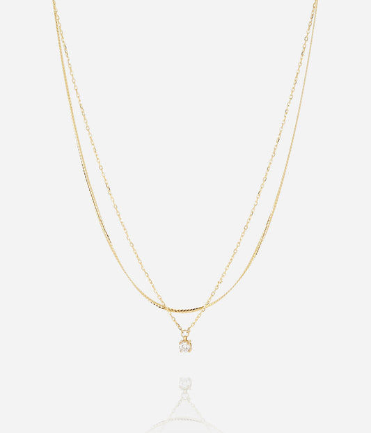 Collier Thaumas (Acier doré)