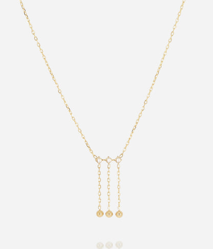 Collier Poseidon (Acier doré)