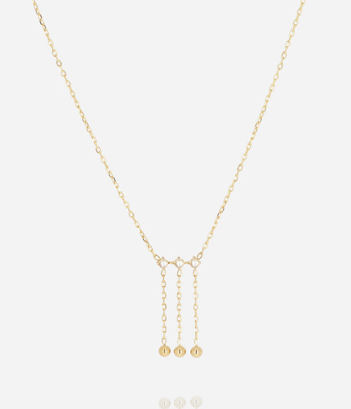 Collier Poseidon (Acier doré)