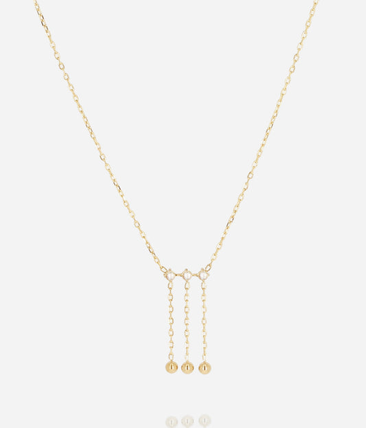 Collier Poseidon (Acier doré)