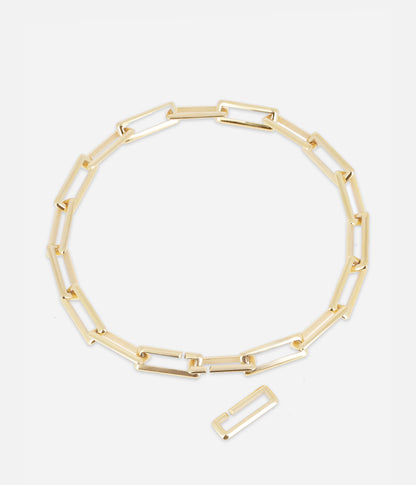 Collier Nymphe (Acier doré)