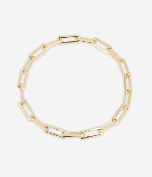 Collier Nymphe (Acier doré)
