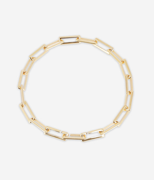 Collier Nymphe (Acier doré)