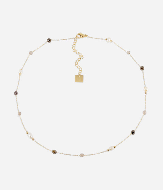 Collier Hebe (Acier doré)