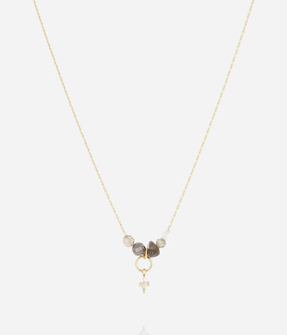 Collier Beya (Acier doré)
