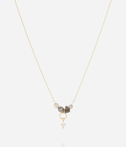 Collier Beya (Acier doré)