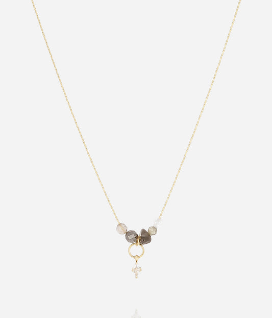 Collier Beya (Acier doré)