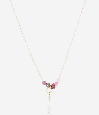 Collier Beya (Acier doré)