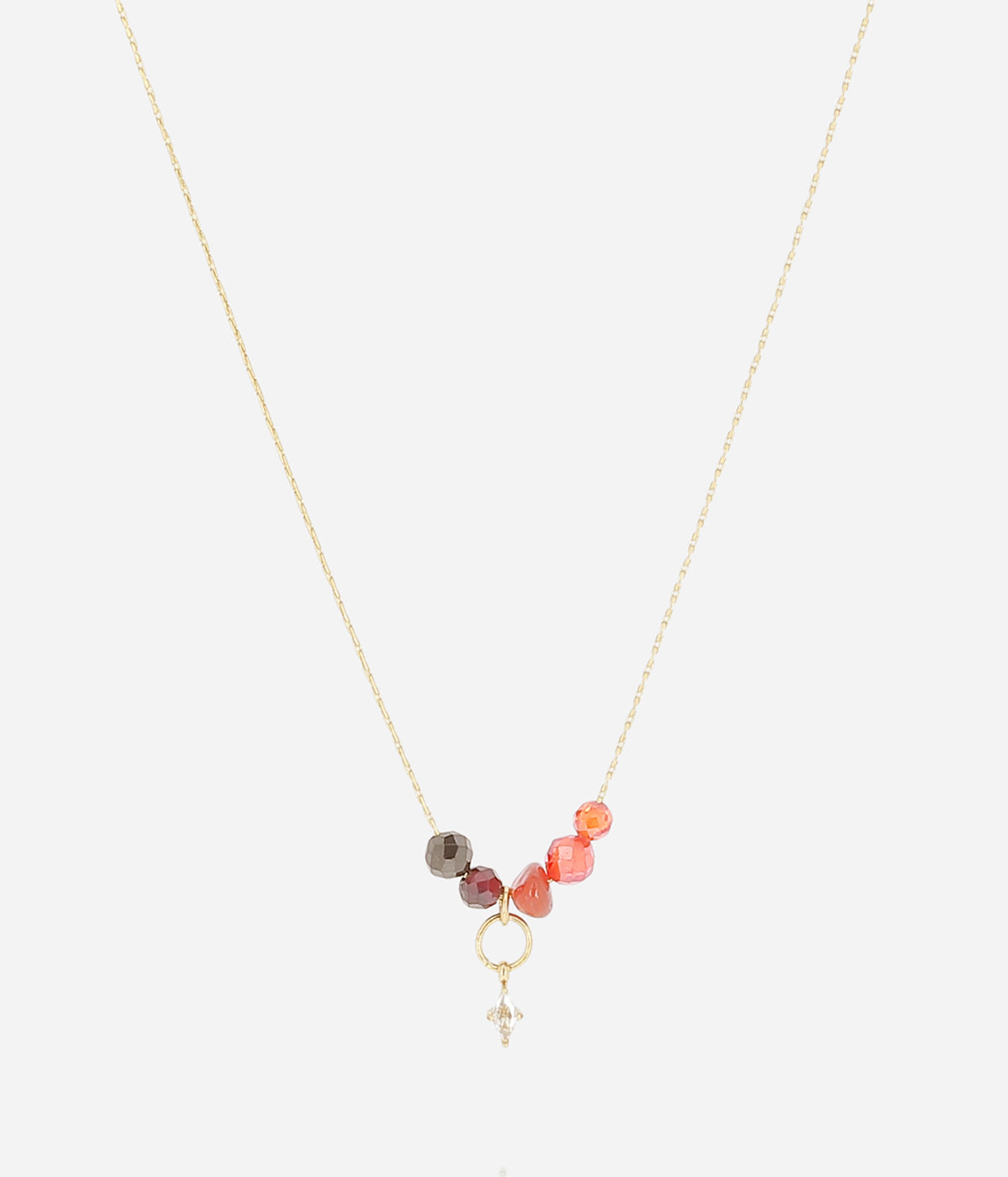 Collier Beya (Acier doré)
