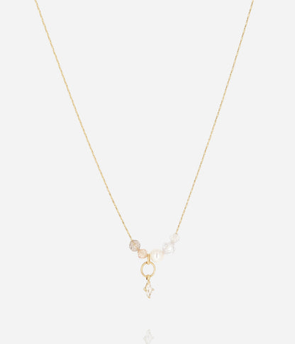 Collier Beya (Acier doré)