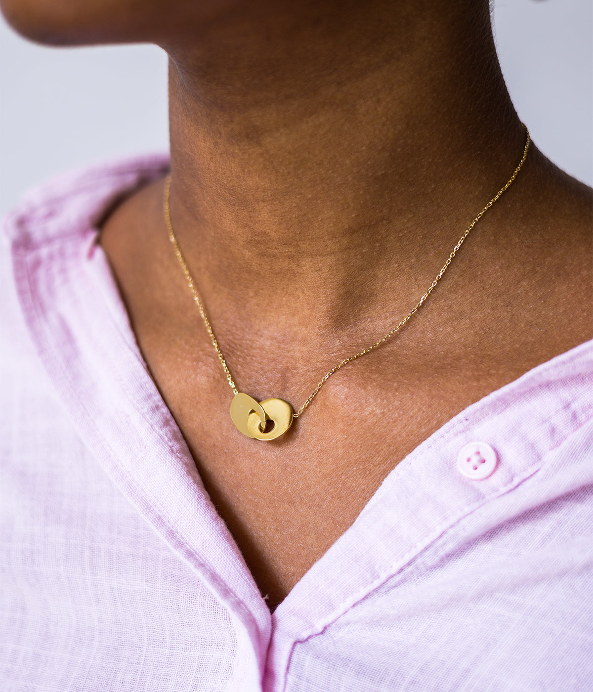 Collier Alaska (Acier doré)