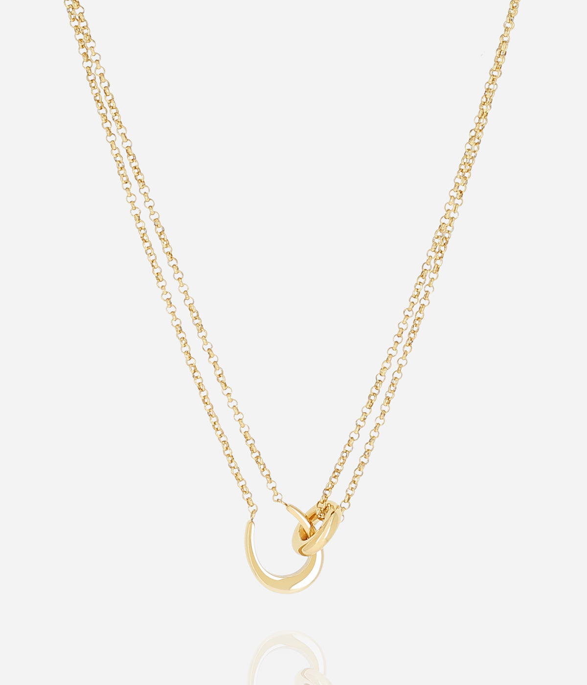 Collier Felik (Acier doré)