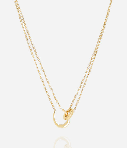Collier Felik (Acier doré)