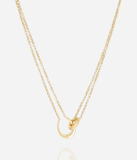 Collier Felik (Acier doré)