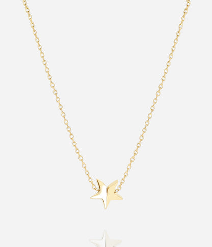 Collier Angel (Acier doré)