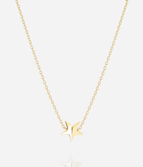 Collier Angel (Acier doré)