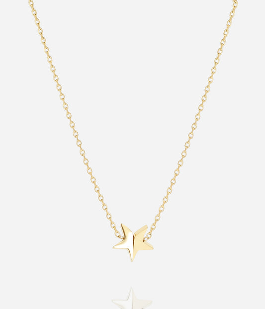 Collier Angel (Acier doré)