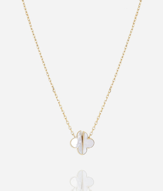 Collier Azzo (Acier doré)
