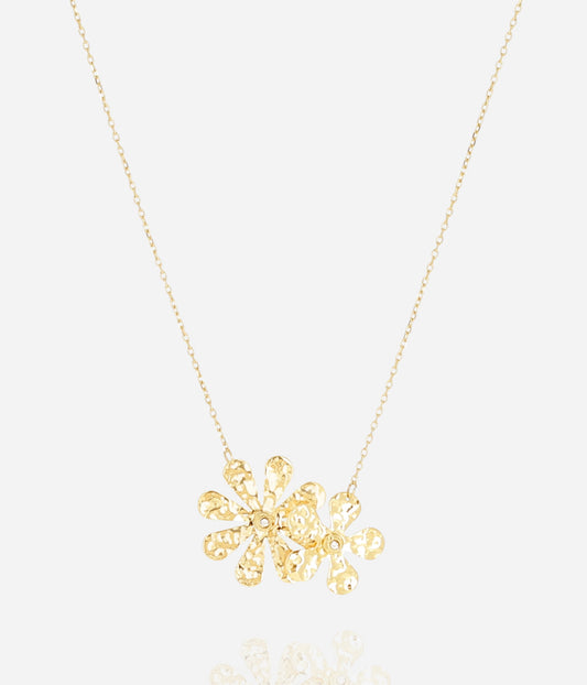 Collier Ritsa (Acier doré)