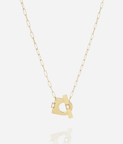 Collier Gitsa (Acier doré)