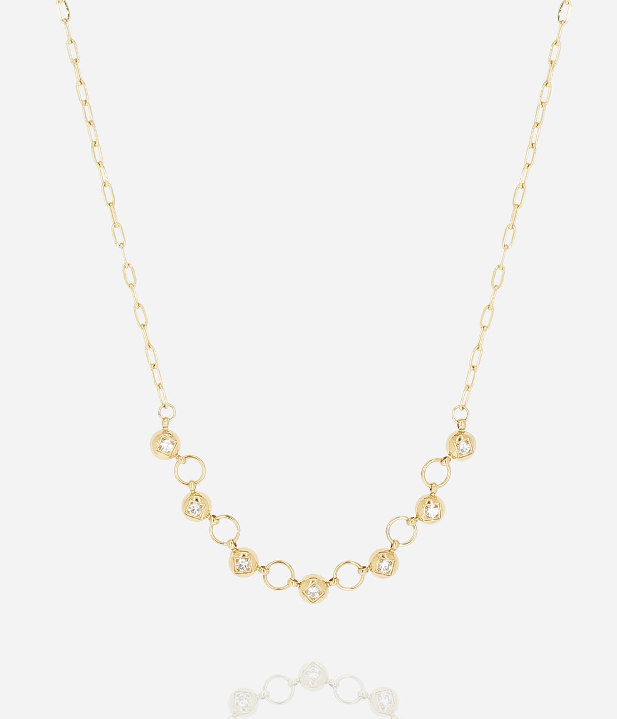 Collier Felice (Acier doré)