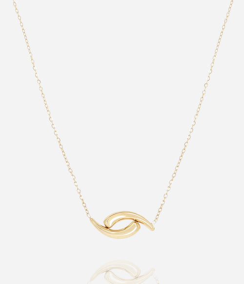 Collier Charis (Acier doré)