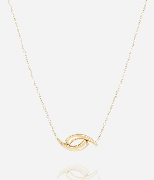 Collier Charis (Acier doré)
