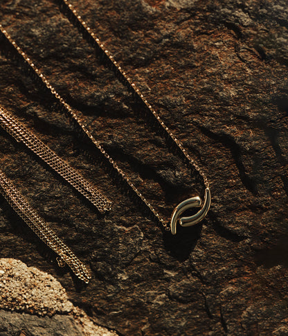 Collier Charis (Acier doré)