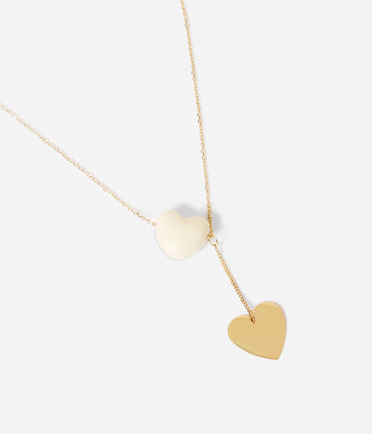Collier Valentin (Acier doré)