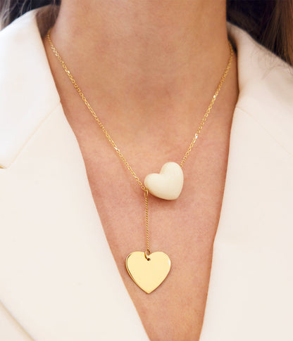 Collier Valentin (Acier doré)