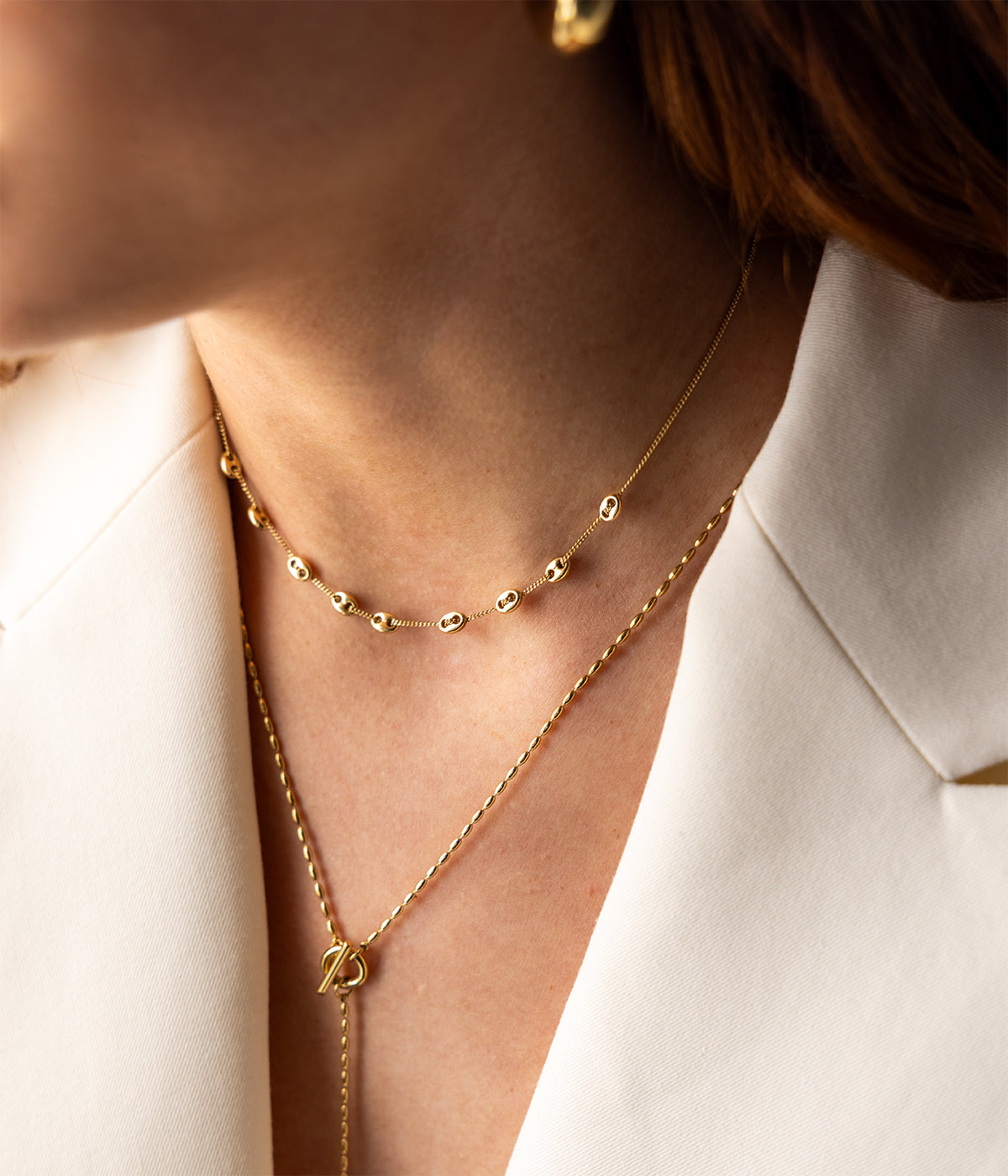 Collier Santino (Acier doré)