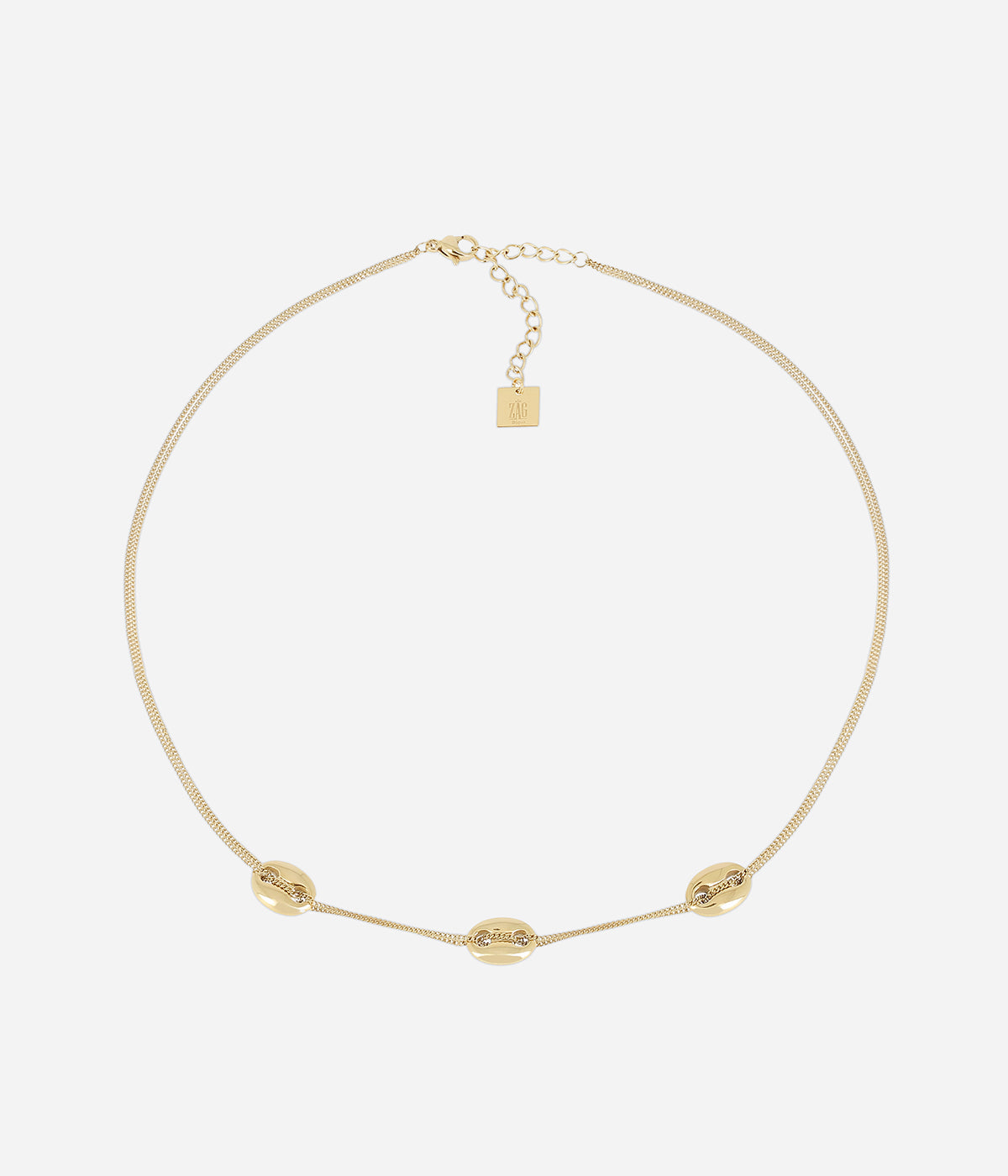 Collier Vittori (Acier doré)