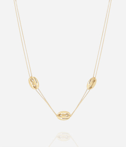 Collier Vittori (Acier doré)