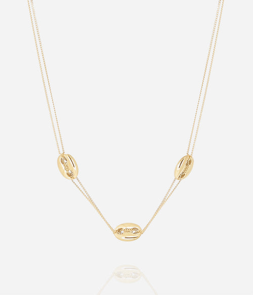 Collier Vittori (Acier doré)