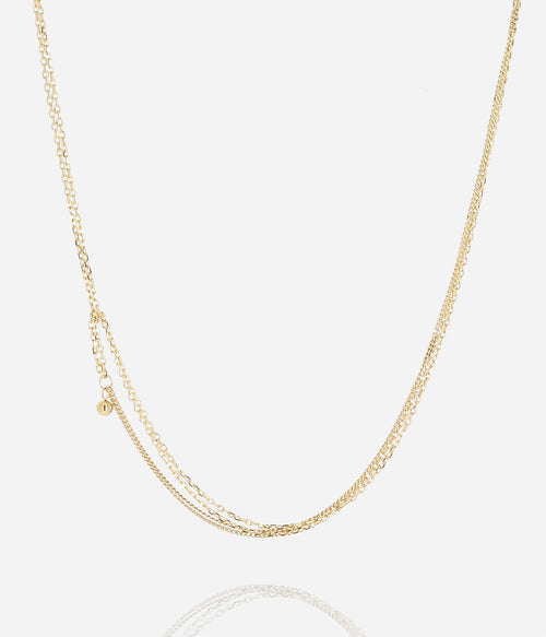 Collier Libero (Acier doré)