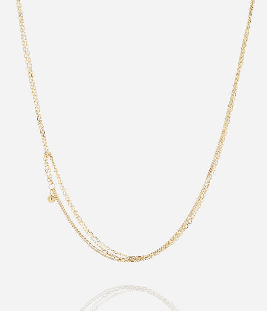 Collier Libero (Acier doré)
